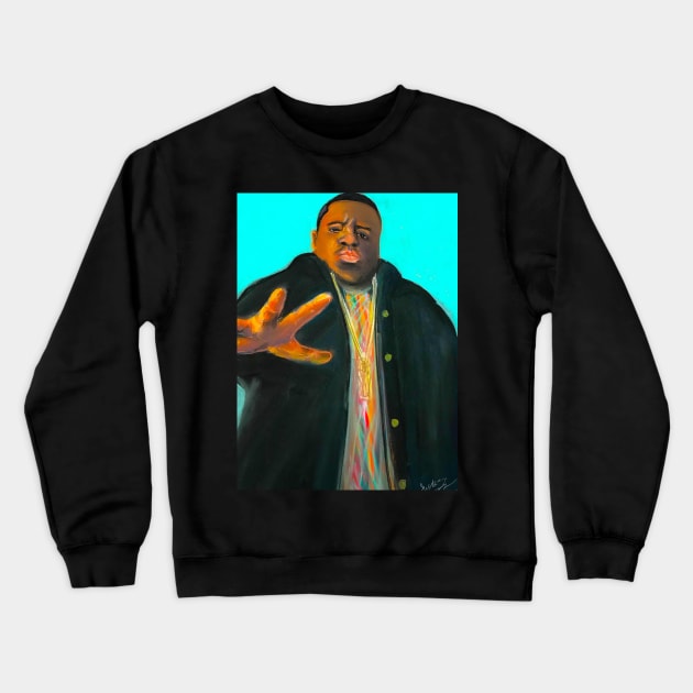 Poppa Crewneck Sweatshirt by Tinger Art 